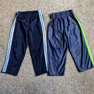 2 Pair Boys Track Pants, 3T